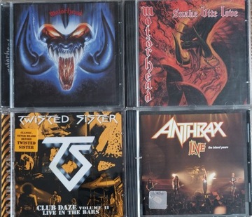 Motor Head,Anthrax,Twisted Sister