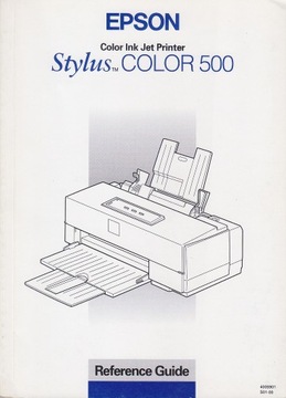 EPSON Stylus COLOR 500 | podręczniki