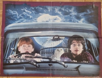 Plakat dwustronny Harry Potter A2 stan bdb