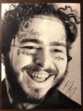 Post Malone - Zdjęcie z autografem ! 