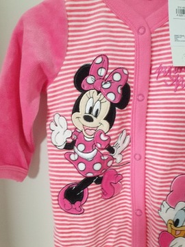 Pajac / piżamka Disney C&A welur 80 cm
