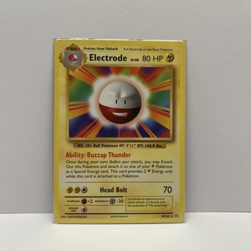 Karta Pokemon TCG Electrode Evolutions