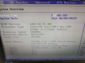 Płyta główna ASRock G41C-GS + procesor INTEL E7200