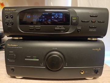 Wieża Technics se-ch404/505 Karaoke,aux,PHONO,240w