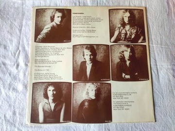 Foreigner – Head Games koperta na płytę 1979 UK