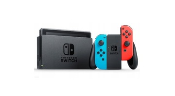 MEGAZESTAW Nintendo Switch 32GB +128GB SD+17 Gier