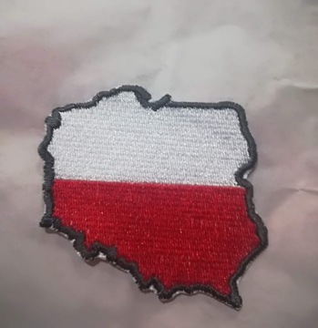 Haftowana termo-naszywka Polska 