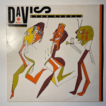 LP MILES DAVIS - Star People 1st EUR 1983 EX
