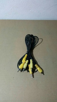 3x Kabel Chinch czincz RCA mini Jack 