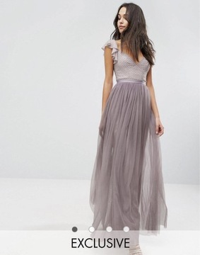 Sukienka Needle & Thread Swan Tulle Maxi L