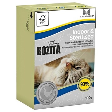 Megapakiet Bozita Feline w galarecie , 15 x 190 g