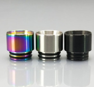 drip tip ustnik 810 ze stali nierdzewnej z siatka