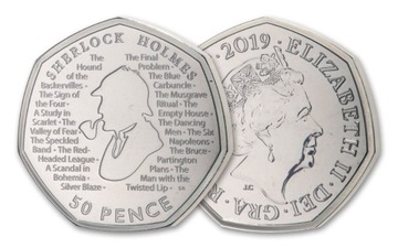 Wielka Brytania 50 pence Hastings/Holmes/Diversity