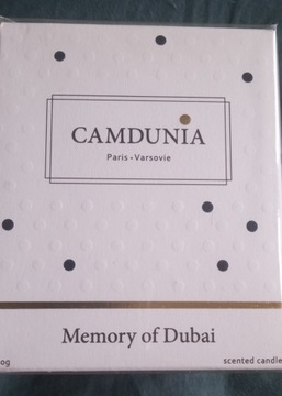 Świeca zapachowa Camdunia Memory od Dubaj 200 g 