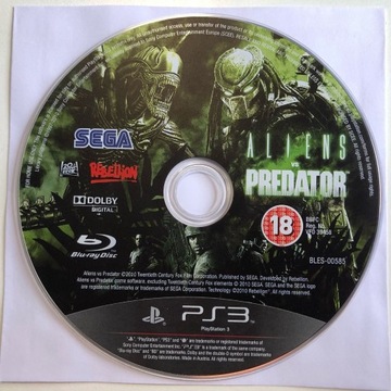 Aliens vs Predator PS3