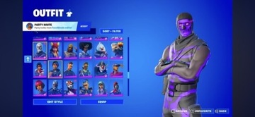 FORTNITE KONTO SKULL, BLACK KNIGHT I WIECEJ RARE