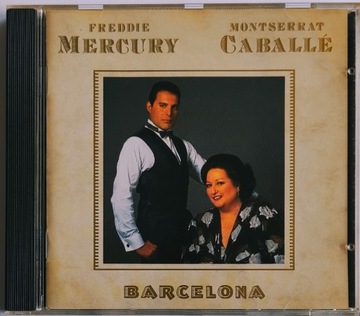 FREDDIE MERCURY MONTSERRAT CABALLE Barcelona 1988r