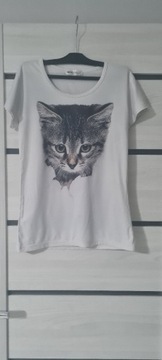 T-shirt damski kot S