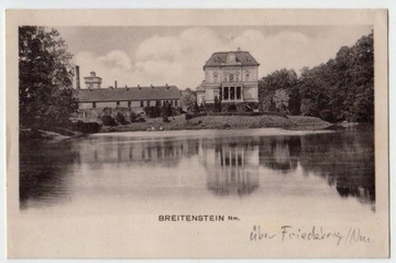 BOBRÓWKO Breitenstein schloss pałac zamek