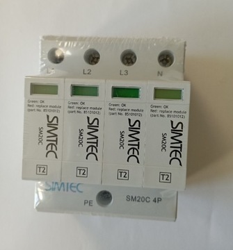 Warystorowy ogranicznik przepięć SIMTEC SM20C 4P