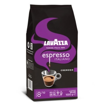 Kawa ziarnista mieszana Lavazza Caffe Espresso Italiano Cremoso 1000 g DE