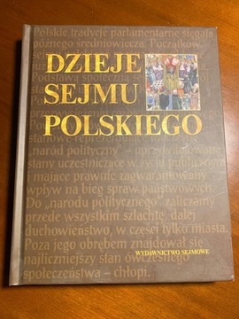 Dzieje Sejmu Polskiego wyd.sejmowe