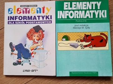 2x Elementy informatyki (szko podstawowa, średnia)