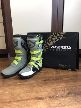 buty enduro Acerbis x-team grey yellow r42