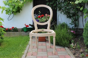 Stelaż krzesło stylowe surowe włoskie