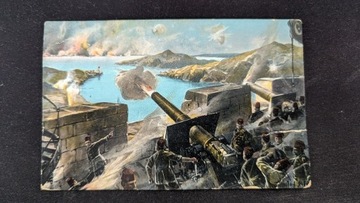 Kartka pocztowa z 1916 roku, wojsko, Gallipoli