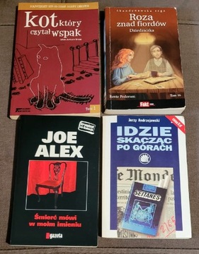 4książki Andrzejewski, Alex, Pedersen i Braun