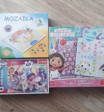 Nowe gry i puzzle 4+