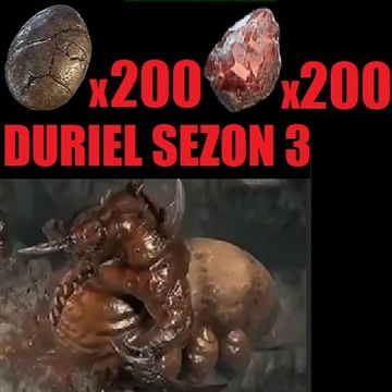 200x Egg + 200x Agony Duriel Diablo 4 Sezon 3
