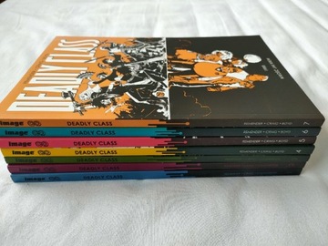 Deadly Class 1-7 komiks Remender, Craig