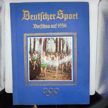 Album Deutscher Sport 1936 r Olimpiada 