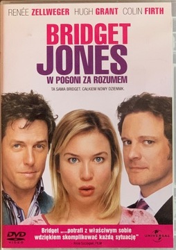 "Bridget Jones - W pogoni za rozumem". DVD.