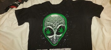 Koszulka Alien THC Cannabis Marihuana