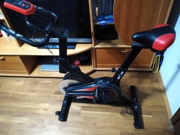 ROWER SPININGOWY TRENINGOWY STACJONARNY KOŁO 6 KG 