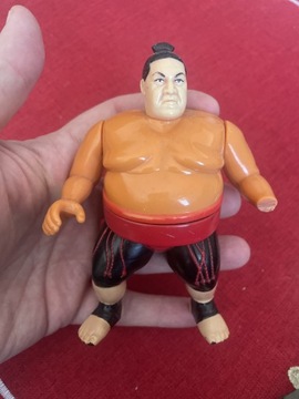 Unikat figurka WWE Titan Sports 93’ Yokozuna