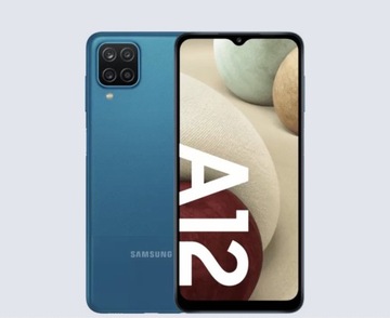 NOWY Samsung Galaxy A12 SM-A125 4/64GB Niebieski