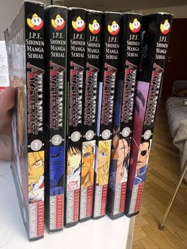 Fullmetal Alchemist tomy 1-7 