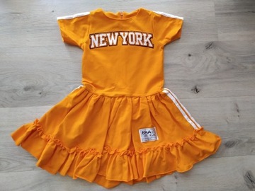 Pomarańczowa sukienka "New York" 110,122