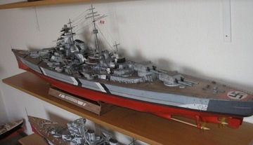 Pancernik  Bismarck model papier-super zabawa 