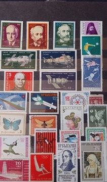 Bułgaria zestaw znaczków kasowanych 