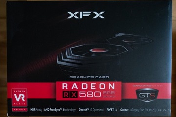 Karta graficzna XFX AMD Radeon RX 580 8GB GTS OC+