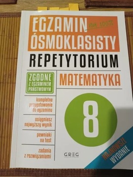 Repetytorium i arkusze ósmoklasisty matematyka