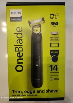 PHILIPS OneBlade Pro 360 Face + Body QP6541/15