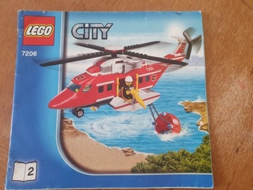 LEGO City instrukcja w formie papierowej 7206