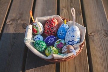 PIĘKNE jajka wielkanocne/ Ręcznie wykonane pisanki
