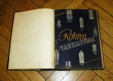 P.H.BRANS: ROHREN 1945-46 VADEMECUM DES LAMPES DE 